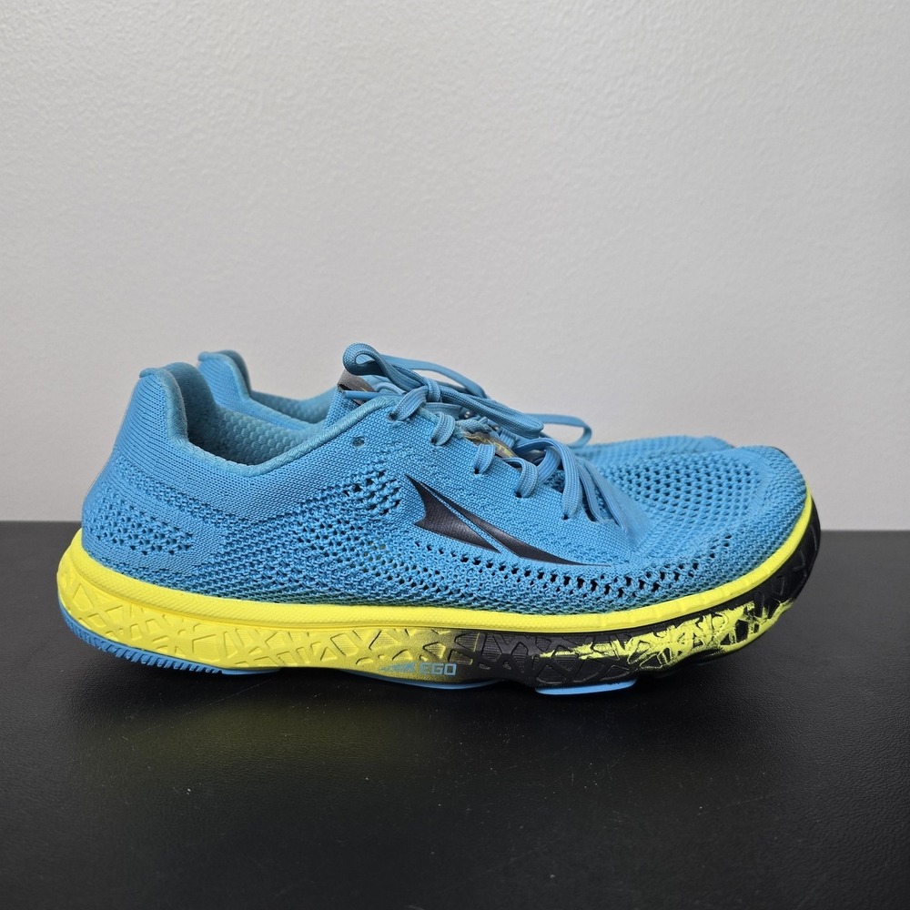 Altra Shoes Mens 9 Blue Escalante Racer Barefoot Performance Run Sneakers Gym